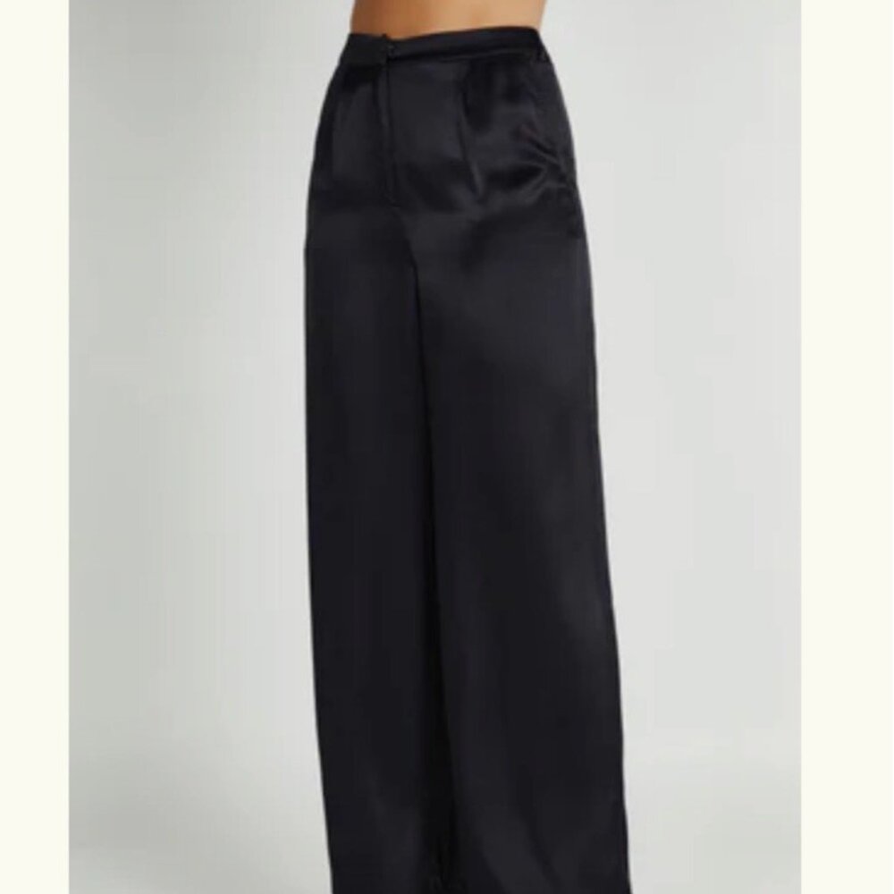 Meshki Nour Satin Wide Leg Pants - NEVER WORN